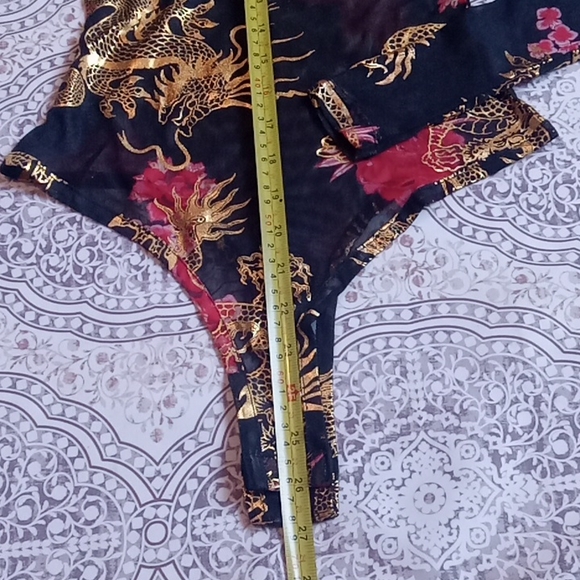 Black Sheer bodysuit - Picture 10 of 14